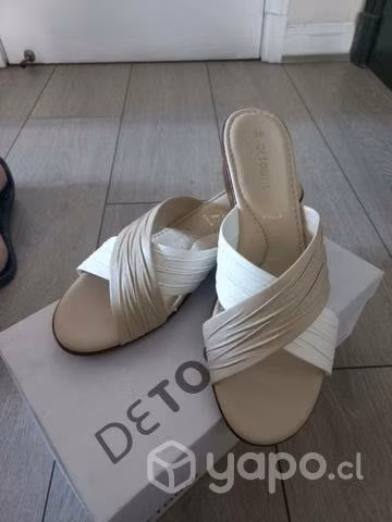 Sandalias casual mujer n*38 - Imagen 4