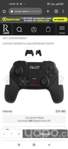 Control joystick inalámbrico para nintendo - Imagen 3