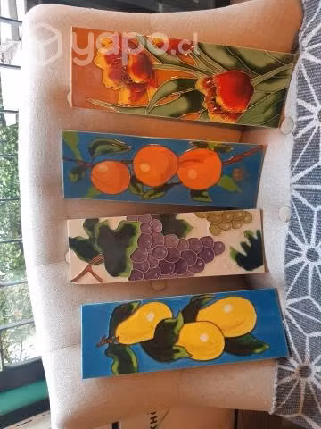 Set de Cerámicas decorativas para colgar 30*10 cm