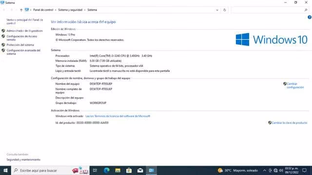 Pc (windows 10, core i3, 8gb RAM, ssd 120gb) - Imagen 6