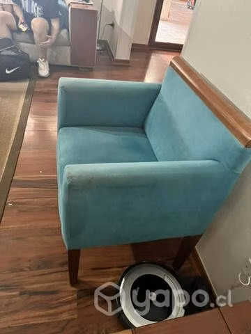 2 Poltronas con copete de Madera - Imagen 2