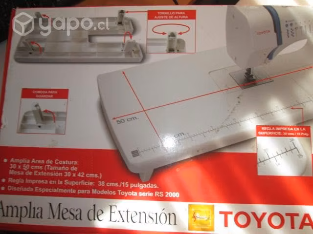 Mesa de extensión para máquina de Coser TOYOTA