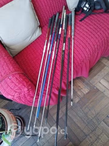 Varas para palos de golf