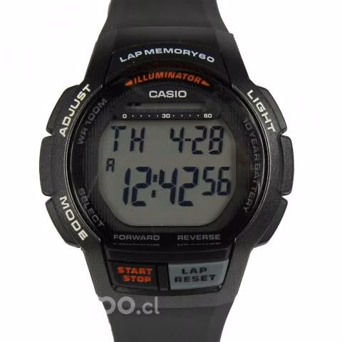Reloj casio ws1000-1 lap memori 60 nuevos