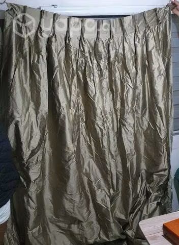Cortinas súper grandes para ventanales grandes