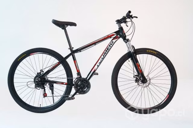 Bicicleta aro 29 roja mtb youmieg