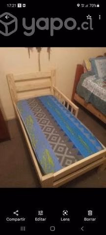 Cama de transición semi-nueva
