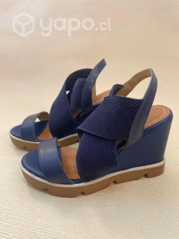 Sandalias terraplen "Bottero" talla 35