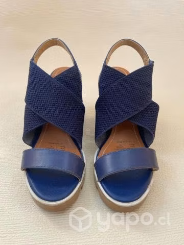 Sandalias terraplen "Bottero" talla 35 - Imagen 2