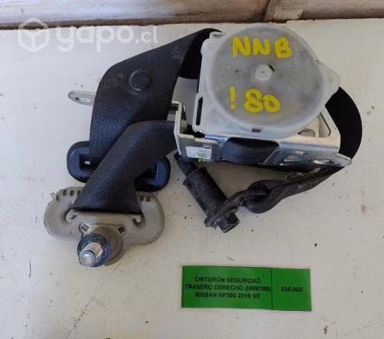 Cinturon Seguridad Trasero Derecho (NNB180) NissaN