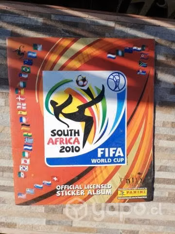 Album mundial Sudáfrica 2010 con 150 laminas