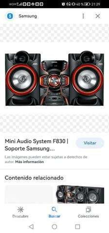 Equipo de música samsung - Imagen 2