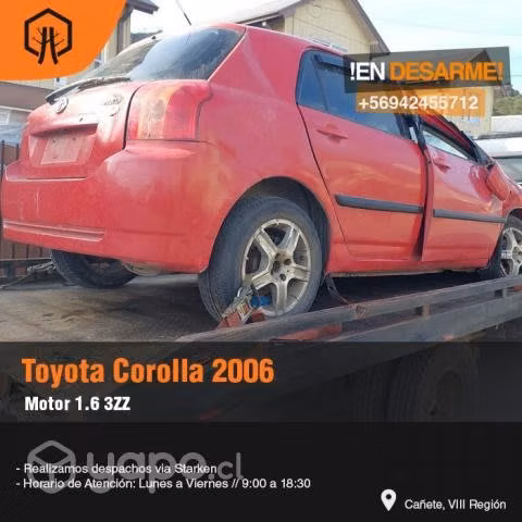 Cañeria hidraulica Toyota corolla 2006
