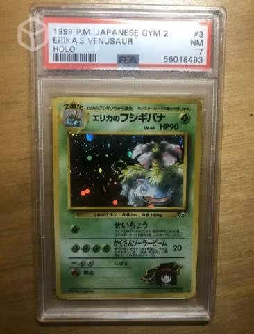 Pokemon PSA 7 Familia Erika's Coleccionables - Imagen 2