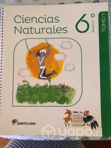 Libro Ciencias Naturales 6to básico