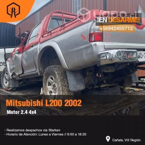 Motor limpiaparabrisas Mitsubishi L200 2002