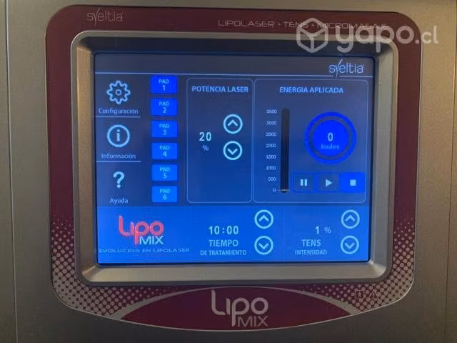 Maquina lipolaser lipomix de sveltia