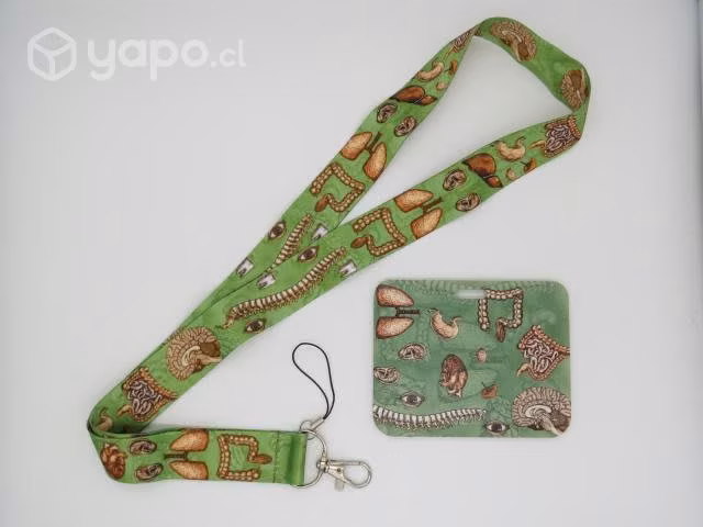 Lanyard color verde - Imagen 2