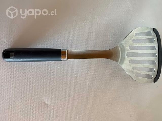 Espatula Ranurada Grande Borde Silicona