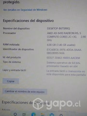 En excelente estado notebook Lenovo único du - Imagen 5