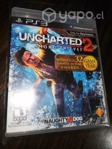 Uncharted 2. PS3. HABLADO EN ESPAÑOL