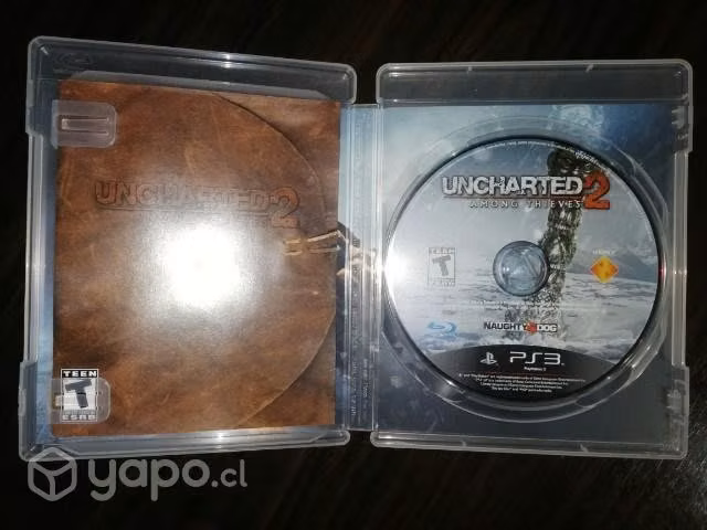 Uncharted 2. PS3. HABLADO EN ESPAÑOL