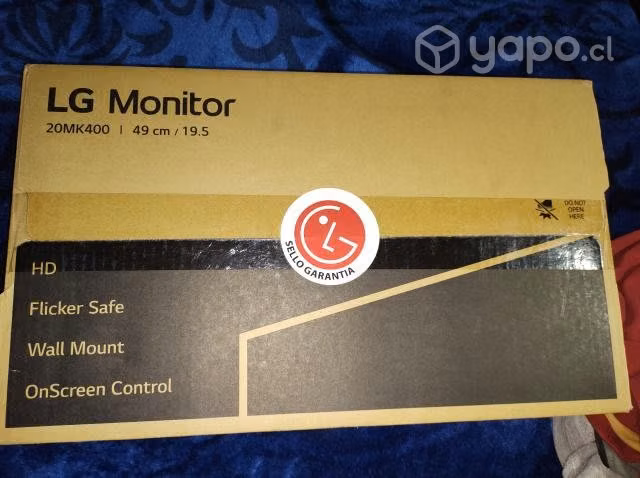 Monitor LG nuevo 19.5