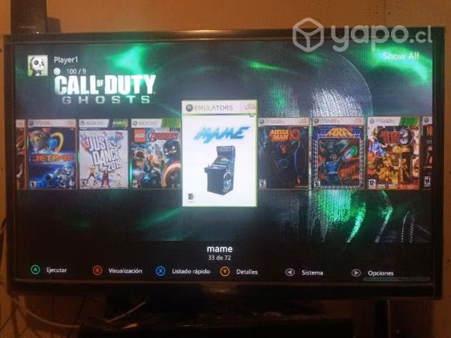 Xbox 360 liberado rgh + disco interno 70 juegos
