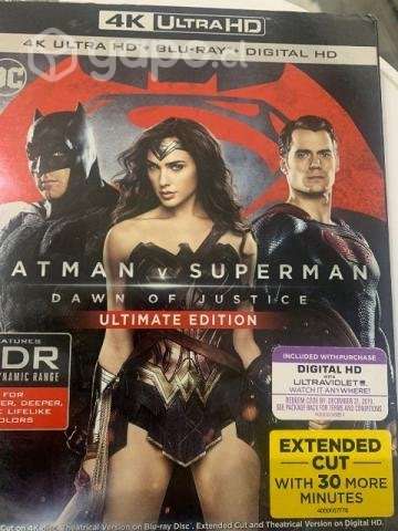 Batman va Supermán bluray 4k versión uncut