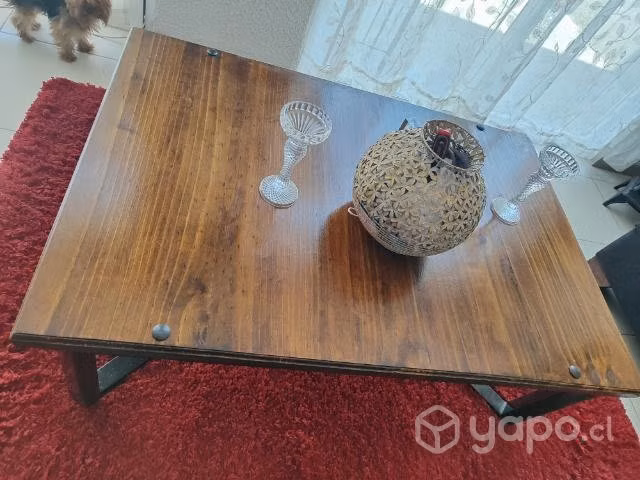 Mesa de arrimo y mesa de centro