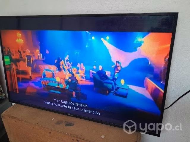 Smart tv de 43 pulgadas marca Samsung