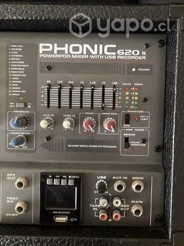 Mesa de sonido Phonic 620r - Imagen 2