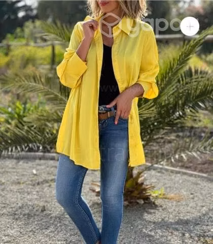 Vestido lino y blusa