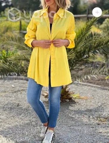 Vestido lino y blusa