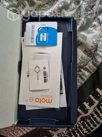 Moto e7i celular