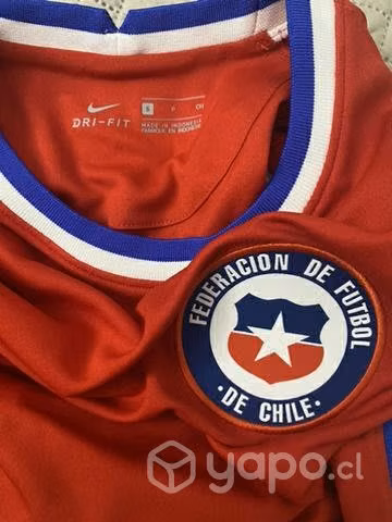 Camiseta sección Chilena NIKE Santander" TALLA S