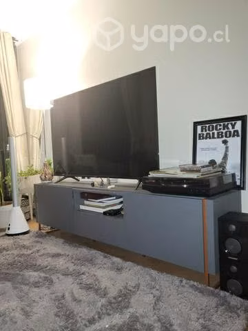 Rack color gris y cobre