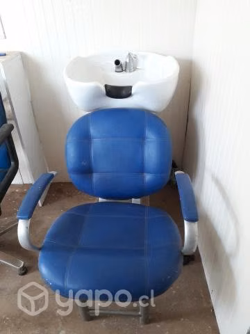 Lavapelo y sillón de peluqueria - Imagen 3
