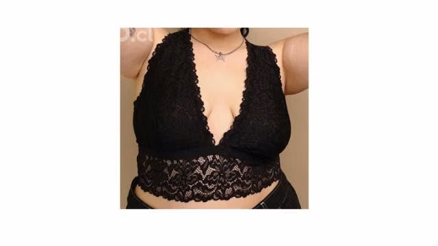 Bralette lys negro:talla 3xl