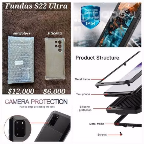 Carcasa samsung s22 ultra