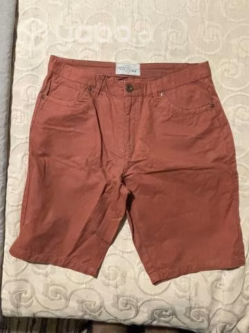 Bermuda 5 Bolsillos Talla 46 Algodon