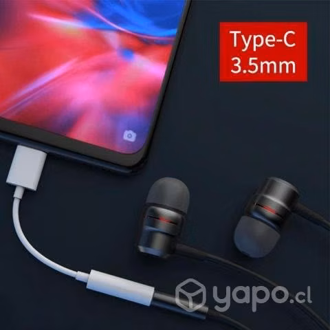 Adaptador Audífonos Tipo C Adaptador Jack 3.5 Usb