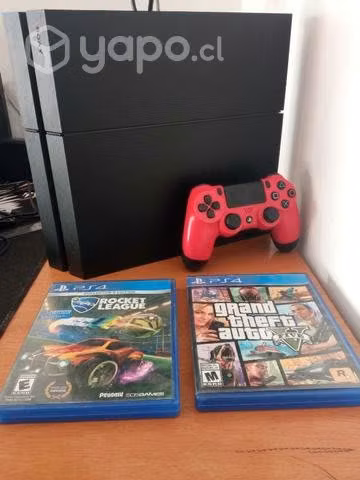 Playstation 4 + control + GTA V + rocket league - Imagen 2
