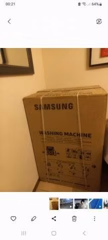 Lavadora SAMSUNG nueva