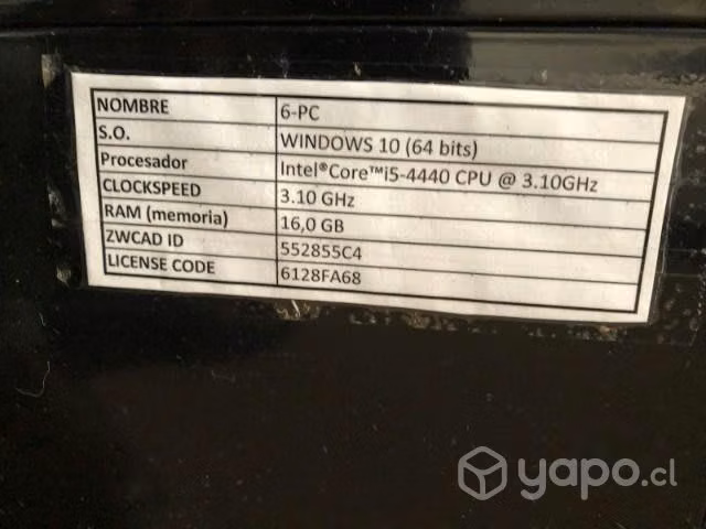 Computador PANTALLA TECLADO TORRE - Imagen 2