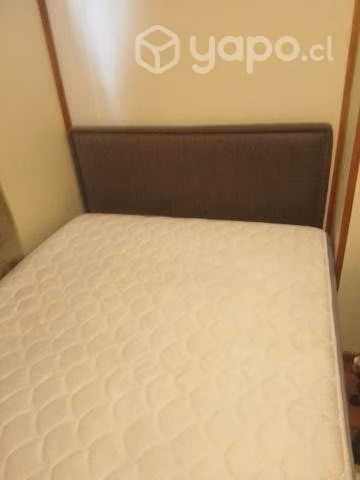 Cama 2 plazas base europea
