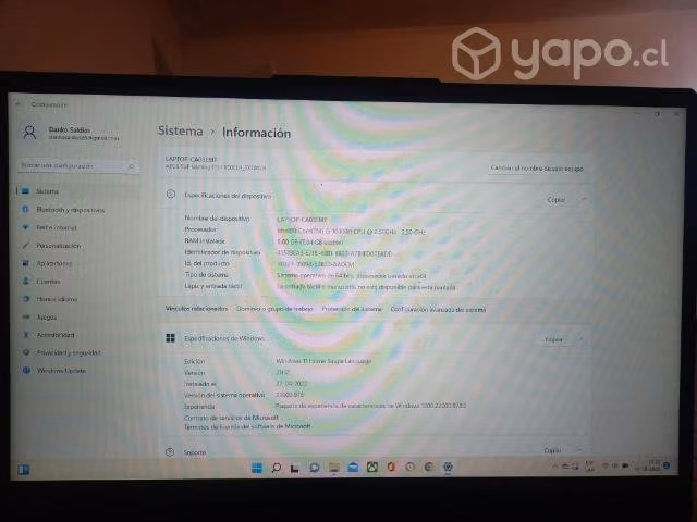 Notebook asus tuf gaming f15