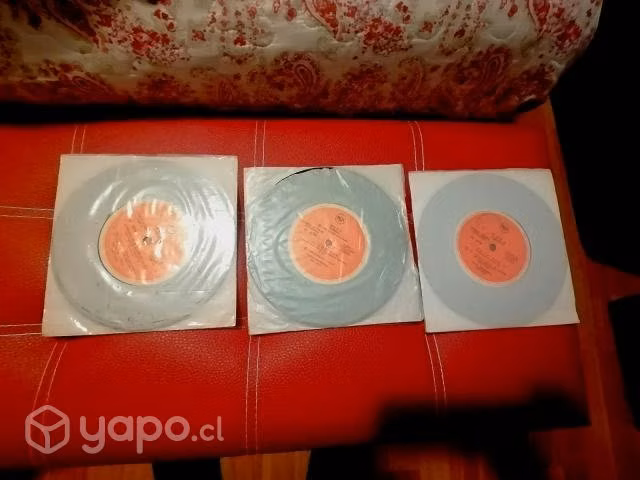 Pack de 3 singles de Xuxa (reliquia)
