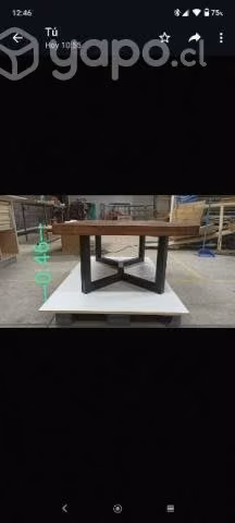 Mesa de centro Coihue, metal