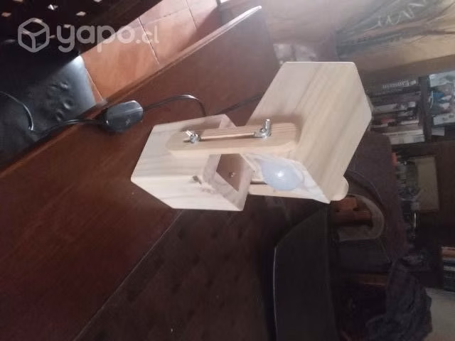 Lindas y creativas lámparas en madera - Imagen 3